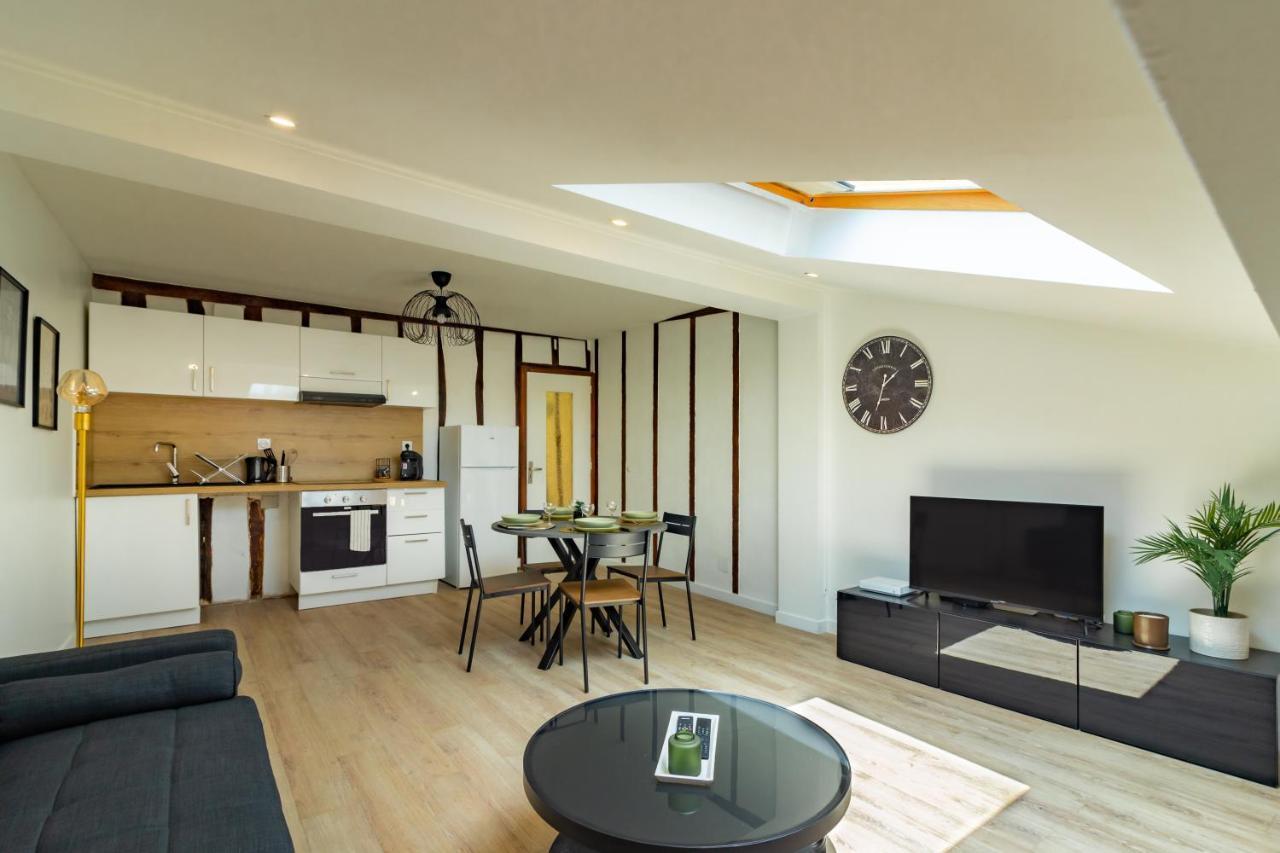 Charmant Duplex Castelnaudary Apartment Exterior foto